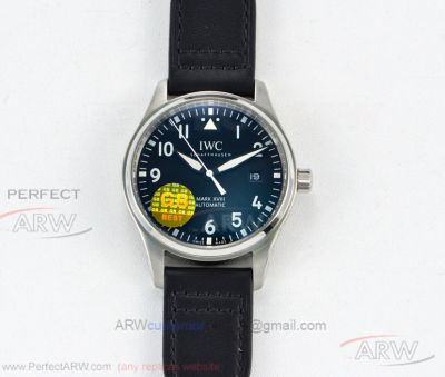 GB Factory Replica IWC Pilot's Watch Mark XVIII Black Dial 40 MM Miyota 9015 - IW327001 For Sale